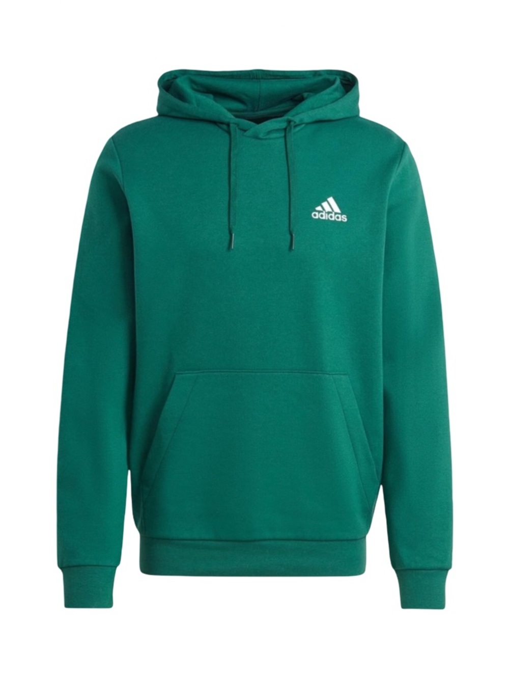 Adidas Men's Feel Cozy Essentials Fleece Pullover Hoodie Sweatshirt NWT Size S